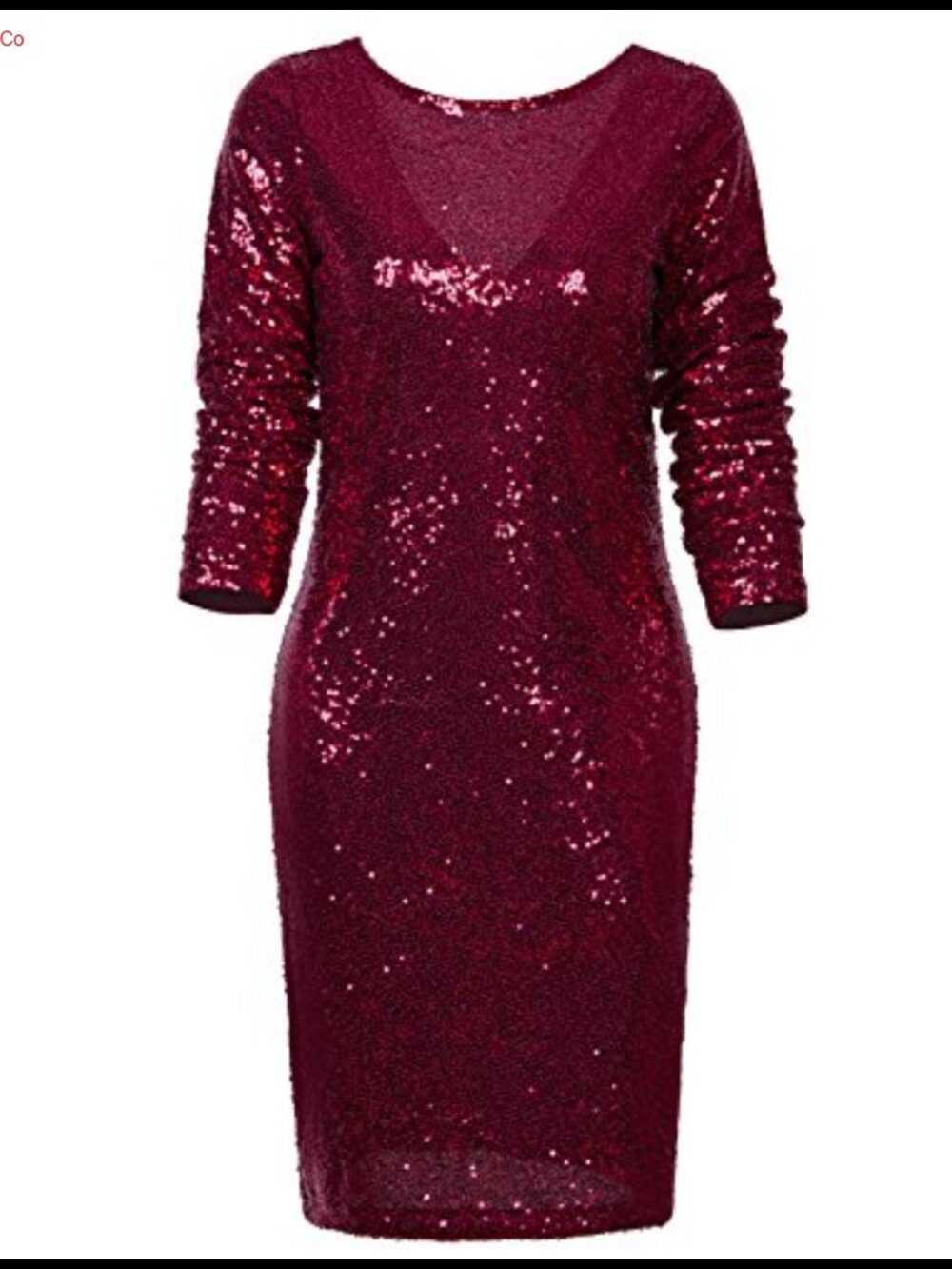 Vijiv 1920s Flapper Dress Beaded Tassel Gatsby Sequin Formal Evening Party